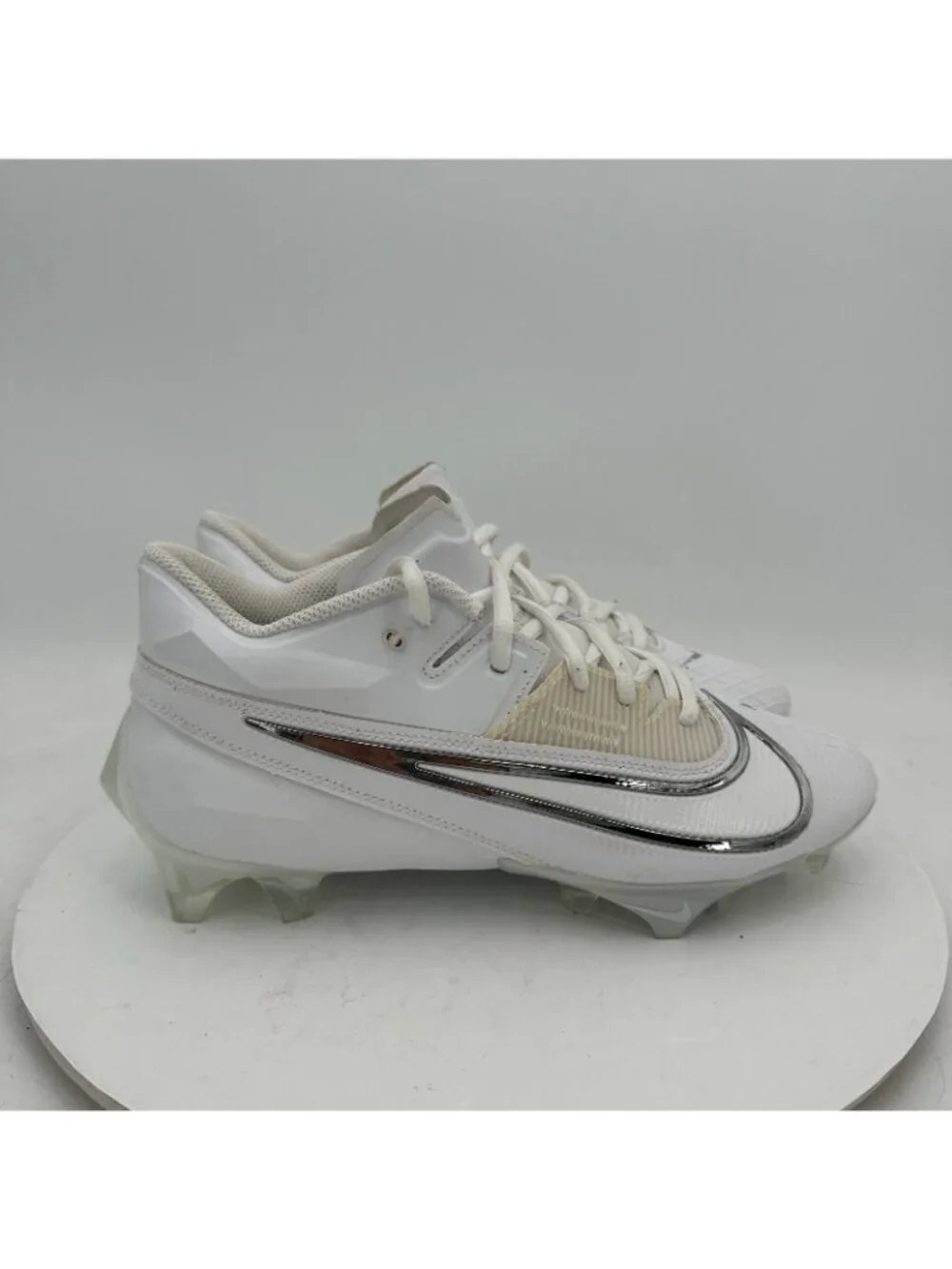 Nike Vapor Edge Elite 360 2 Men Size 7 DA5457-100 White Silver Soccer Shoes